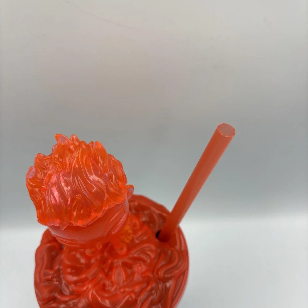 Marvel Fantastic Four‎ 32 Oz Human Torch Tumbler Cup With Lid Straw 2025 Movie